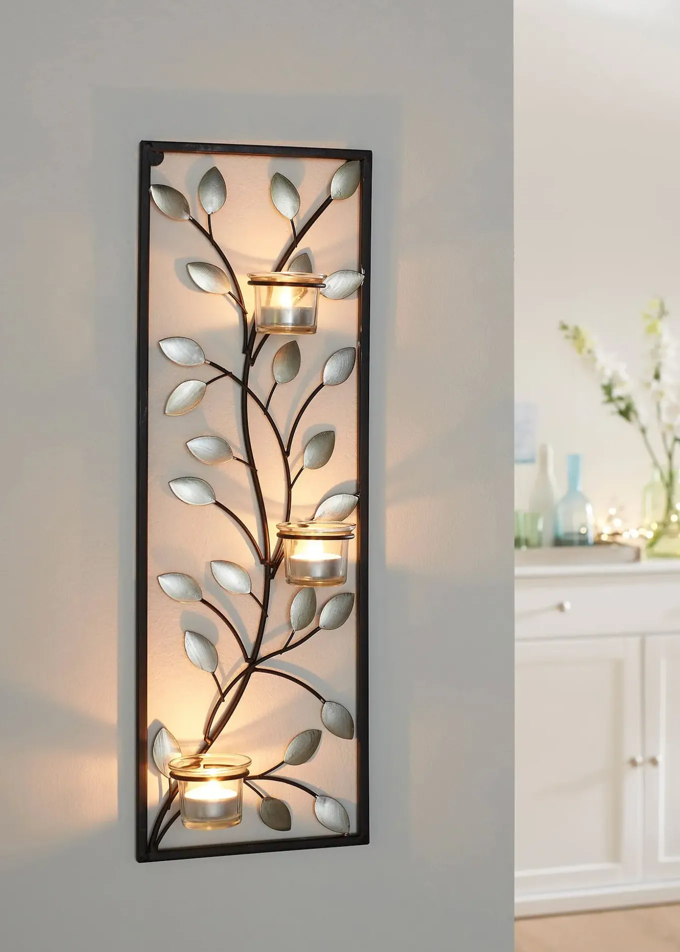 Applique murale photophore