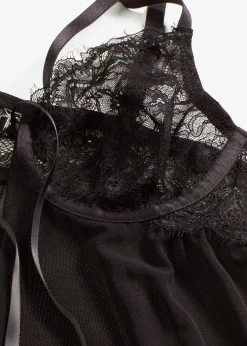 Babydoll et string (ens. 2 pces)