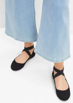 Ballerines à brides élastiquées