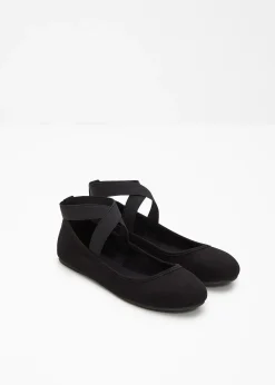 Ballerines à brides élastiquées