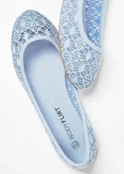 Ballerines à dentelle