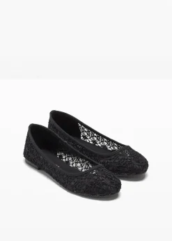 Ballerines à dentelle