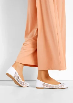 Ballerines à dentelle