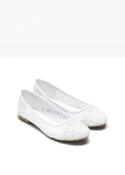 Ballerines à dentelle