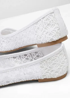 Ballerines à dentelle