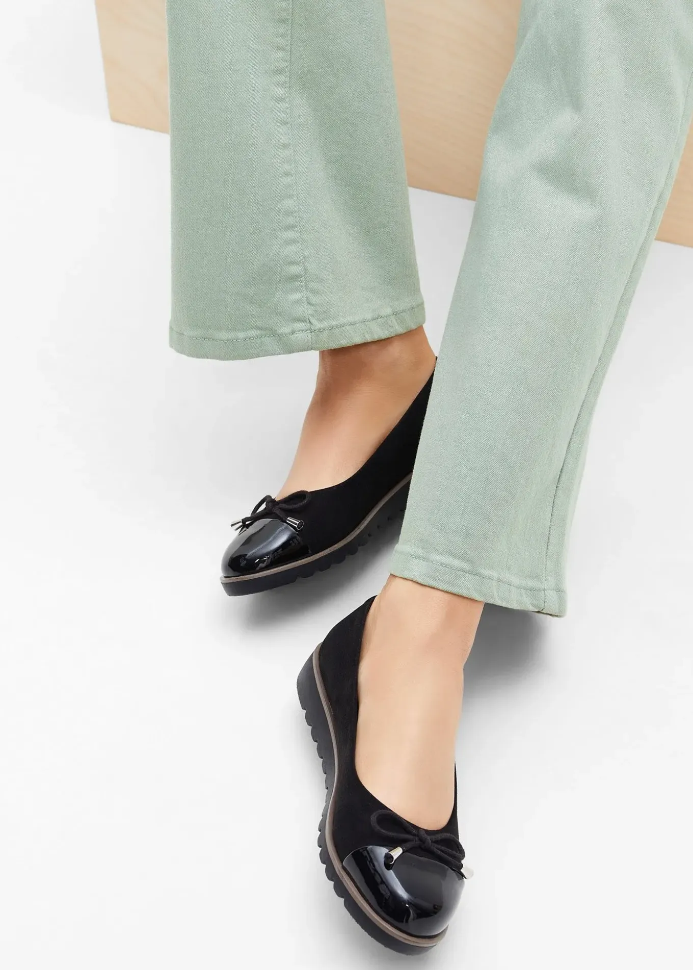 Ballerines à première rembourrée