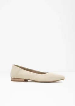 Ballerines en cuir
