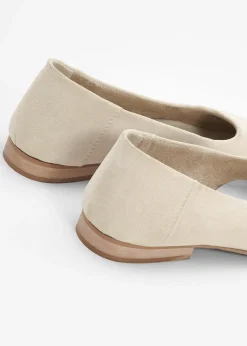 Ballerines en cuir