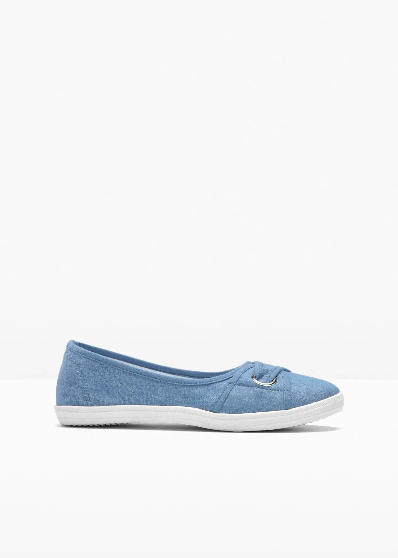 Ballerines en toile de coton