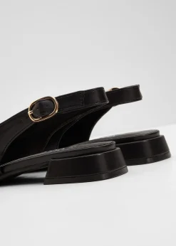 Ballerines slingback avec boucle