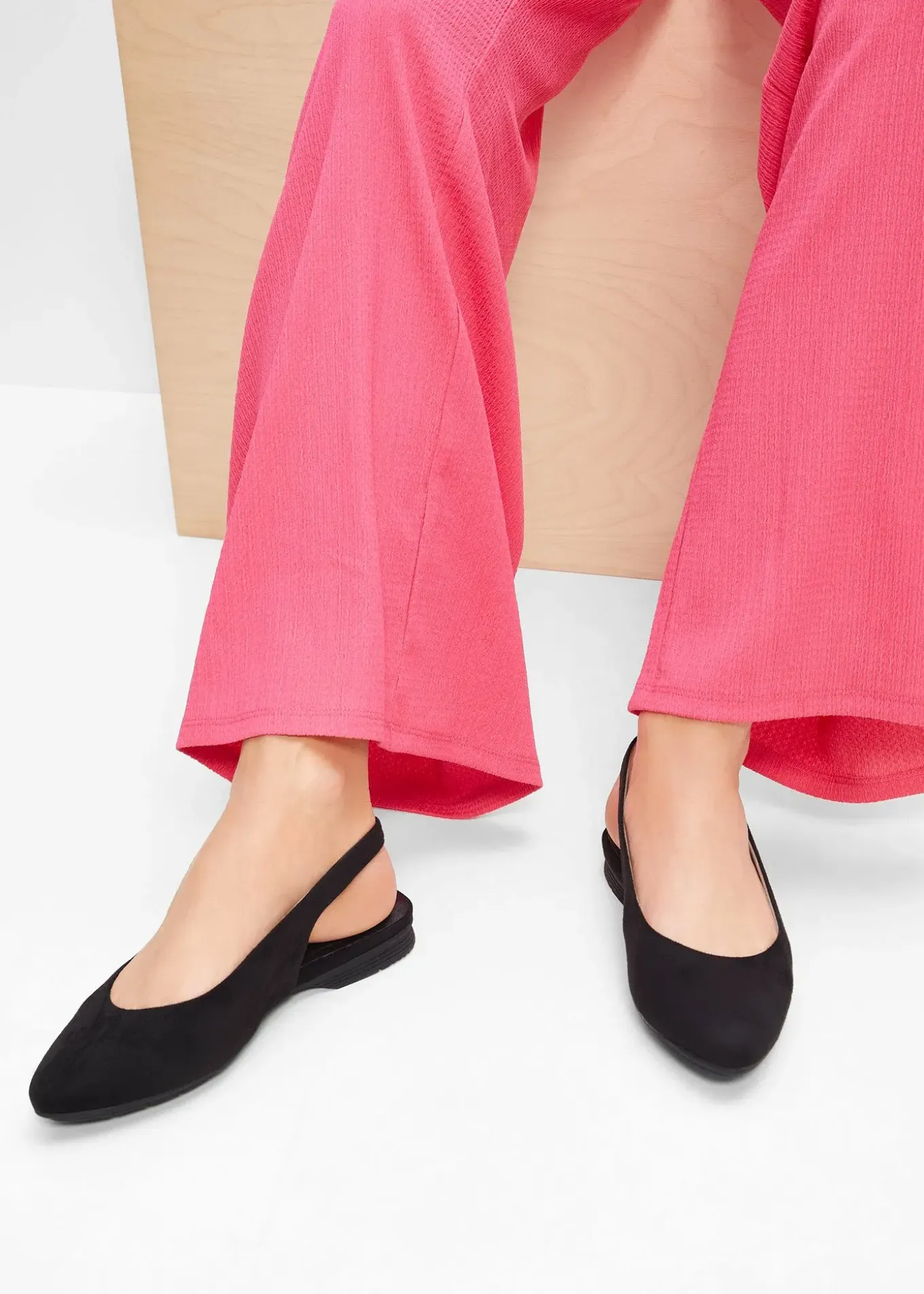 Ballerines slingback Jana, largeur confortable