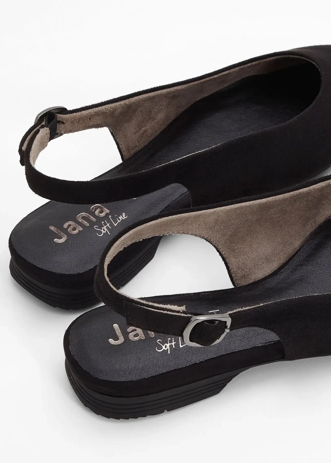 Ballerines slingback Jana, largeur confortable