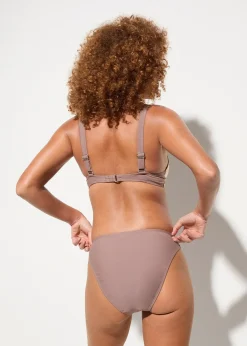 Bas de bikini à détail torsadé