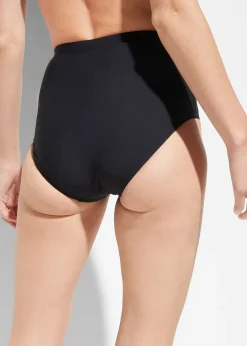 Bas de bikini sculptant taille haute, maintien léger