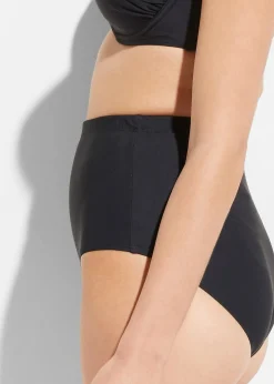 Bas de bikini sculptant taille haute, maintien léger