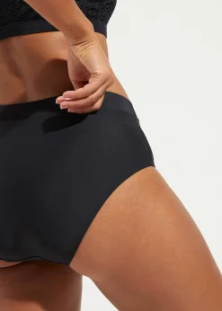 Bas de bikini sculptant taille haute, maintien léger