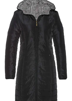 Beau manteau matelassé réversible