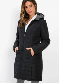 Beau manteau matelassé réversible