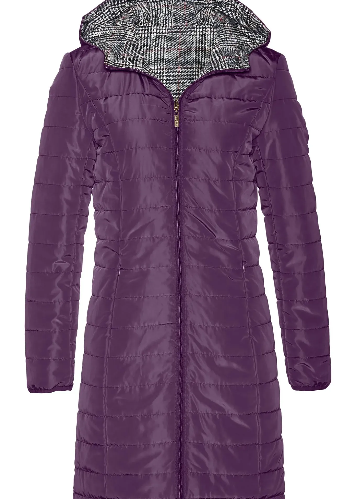 Beau manteau matelassé réversible