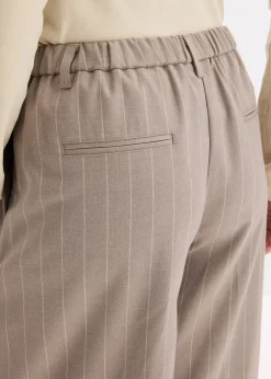 Bermuda à rayures tennis et pinces