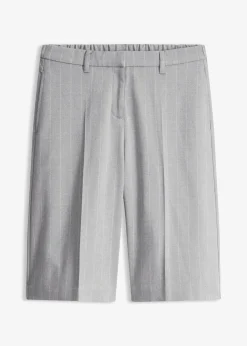 Bermuda à rayures tennis et pinces