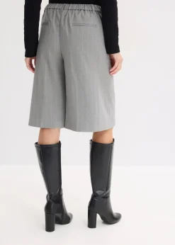 Bermuda à rayures tennis et pinces