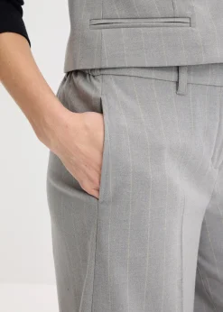 Bermuda à rayures tennis et pinces