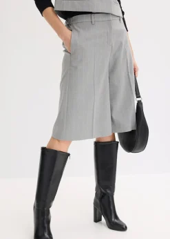 Bermuda à rayures tennis et pinces