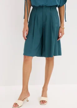 Bermuda ample à pinces