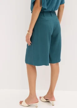 Bermuda ample à pinces