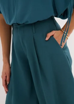 Bermuda ample à pinces