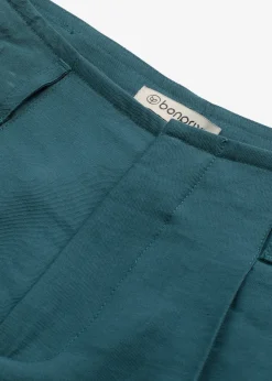 Bermuda ample à pinces