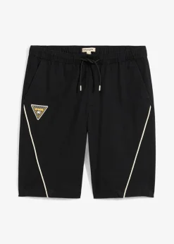 Bermuda ample à taille élastiquée