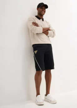 Bermuda ample à taille élastiquée