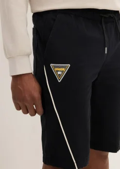 Bermuda ample à taille élastiquée