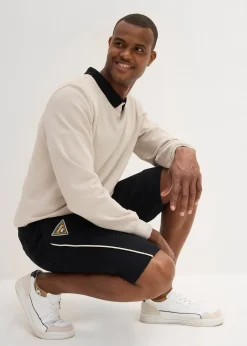 Bermuda ample à taille élastiquée