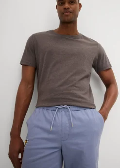 Bermuda ample à taille élastiquée