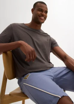 Bermuda ample à taille élastiquée