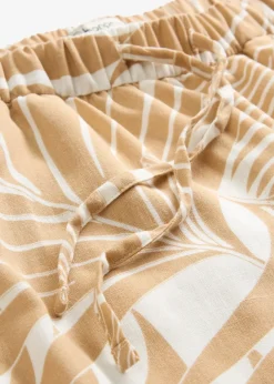 Bermuda avec taille élastiquée