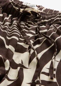 Bermuda avec taille élastiquée