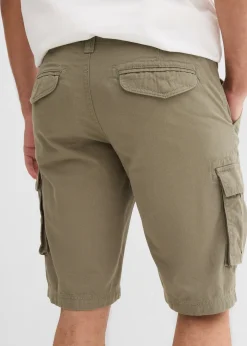 Bermuda cargo 100% coton, loose