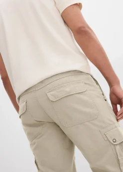 Bermuda cargo 100% coton, regular