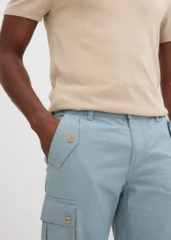 Bermuda cargo 100% coton, Regular
