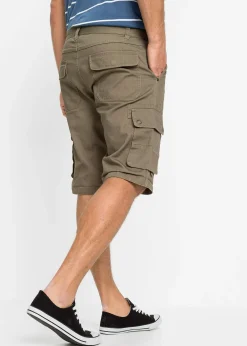 Bermuda cargo 100% coton, regular