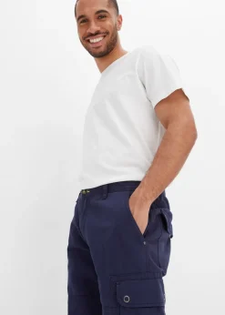 Bermuda cargo 100% coton, regular