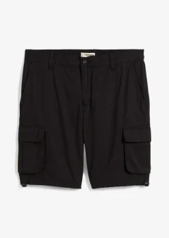 Bermuda cargo à taille élastiquée, regular