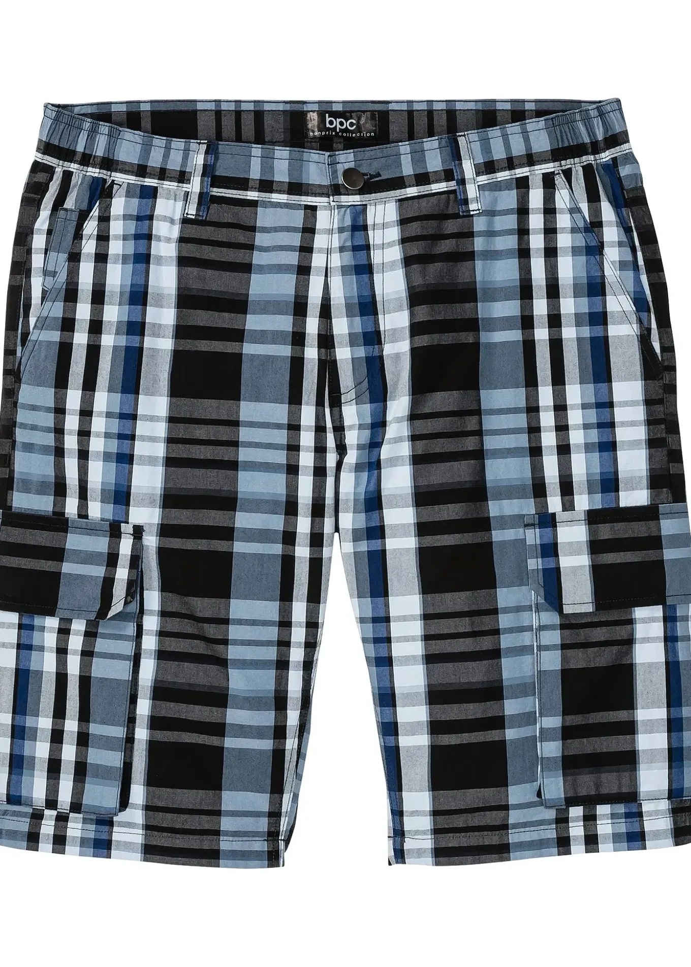 Bermuda cargo à taille élastiquée, Regular