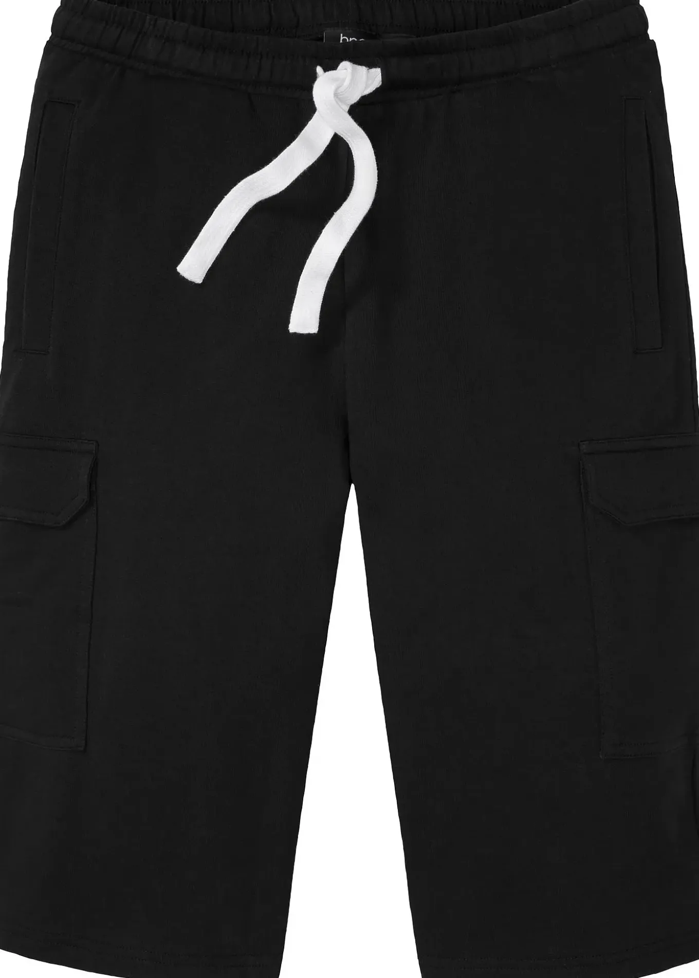 Bermuda cargo en sweat 100% coton