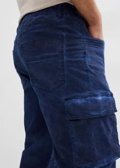 Bermuda cargo long extensible coupe confort, regular