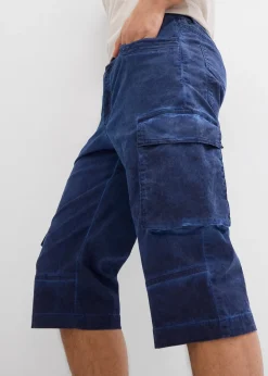 Bermuda cargo long extensible coupe confort, regular